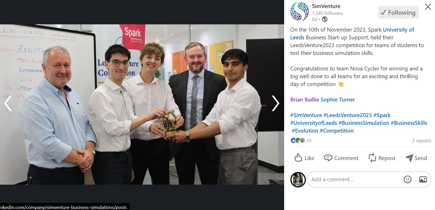 SimVenture Business Competition