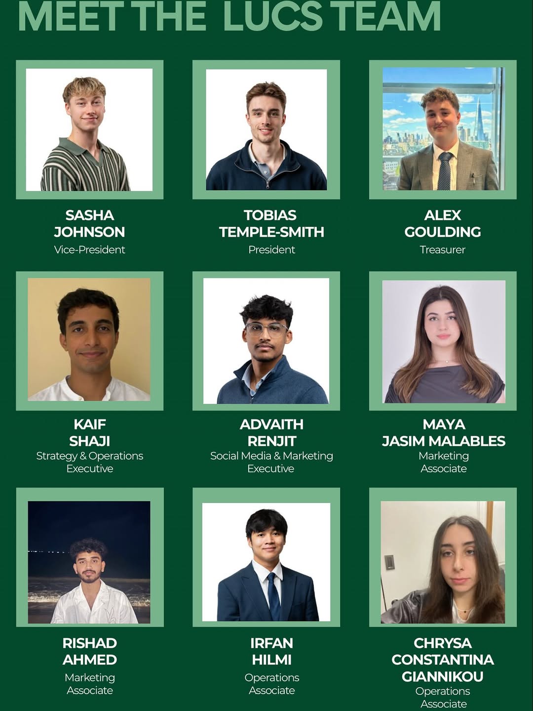 LUCS Key Achievements 2024-25